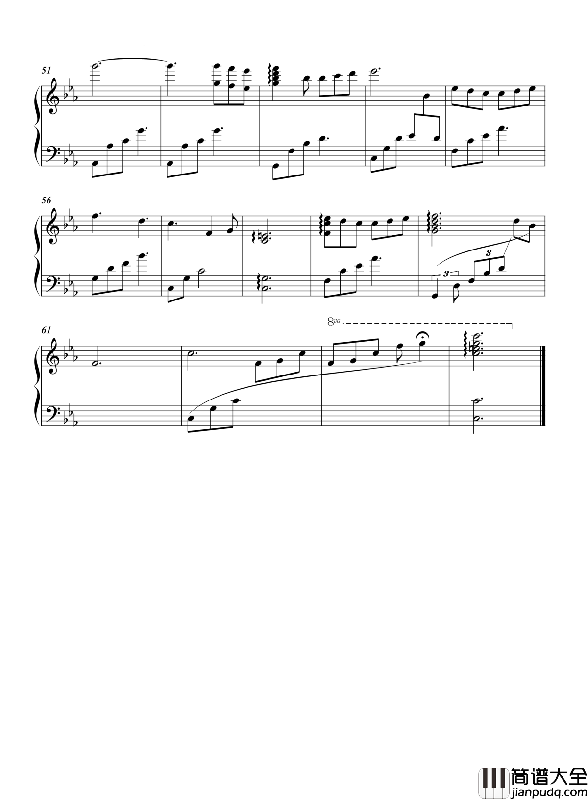 不痛钢琴谱_樊凡_纵容自己还给你宽松_原谅你给我太多沉重