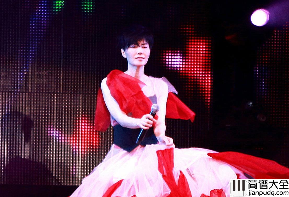 明月几时有钢琴谱_王菲_但愿人长久_千里共婵娟