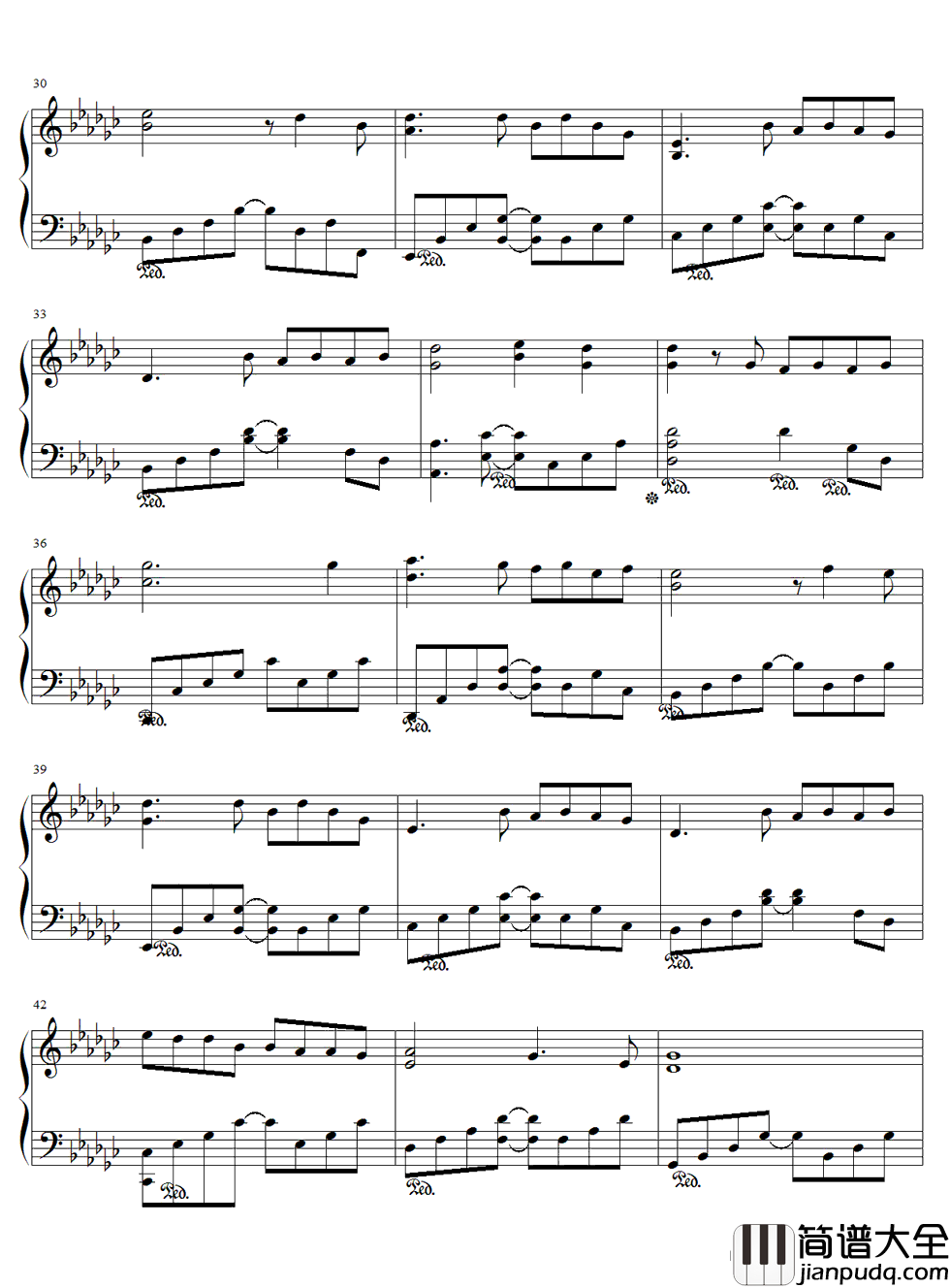 离人钢琴谱_林志炫｜离人的昼夜乱了和谐