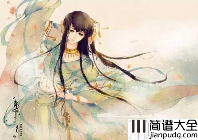 芊芊钢琴谱_回音哥_流年似水恰似一曲芊芊