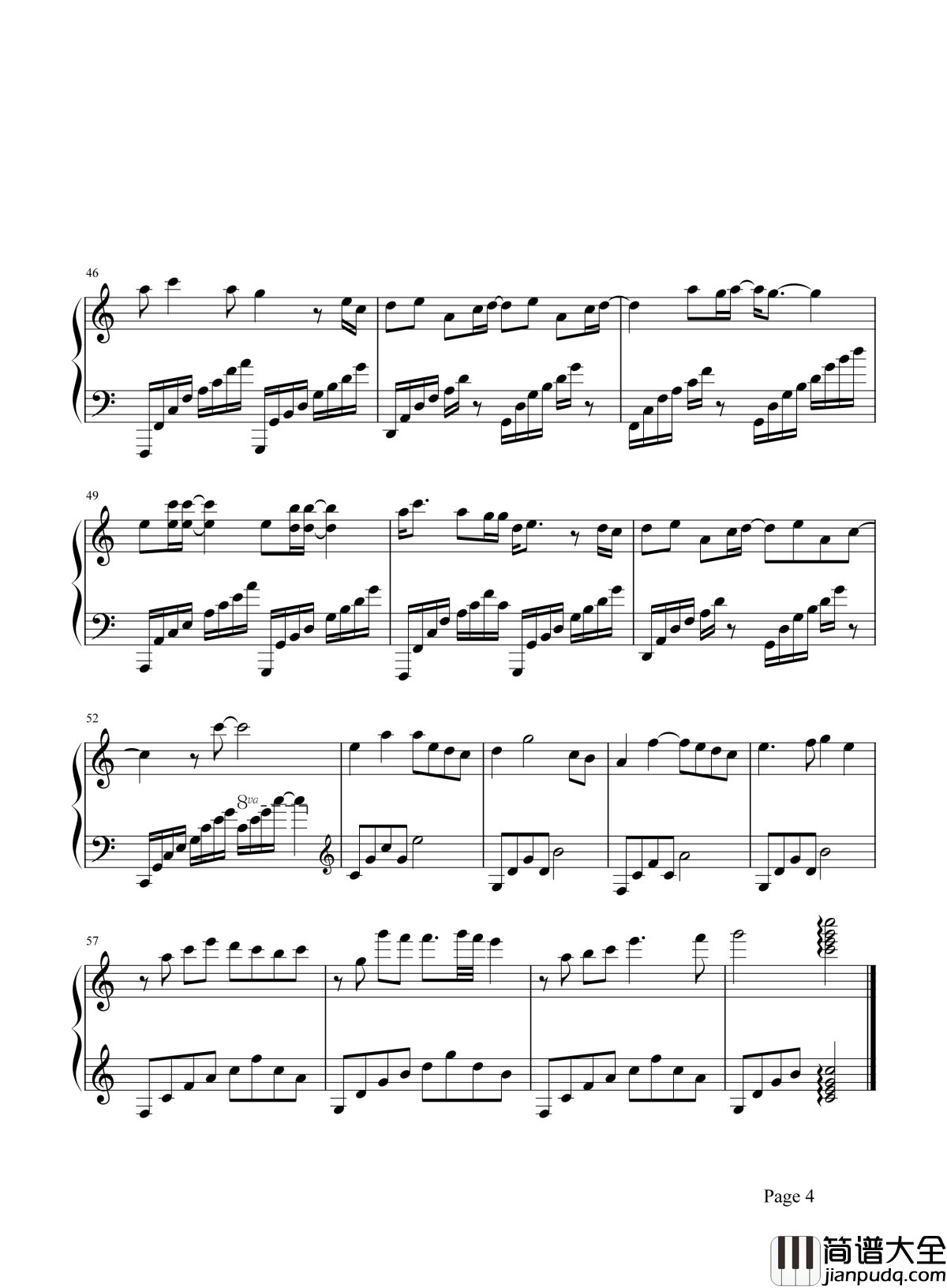 夙念钢琴谱_郁可唯_遇见你一刻才知道初心不变