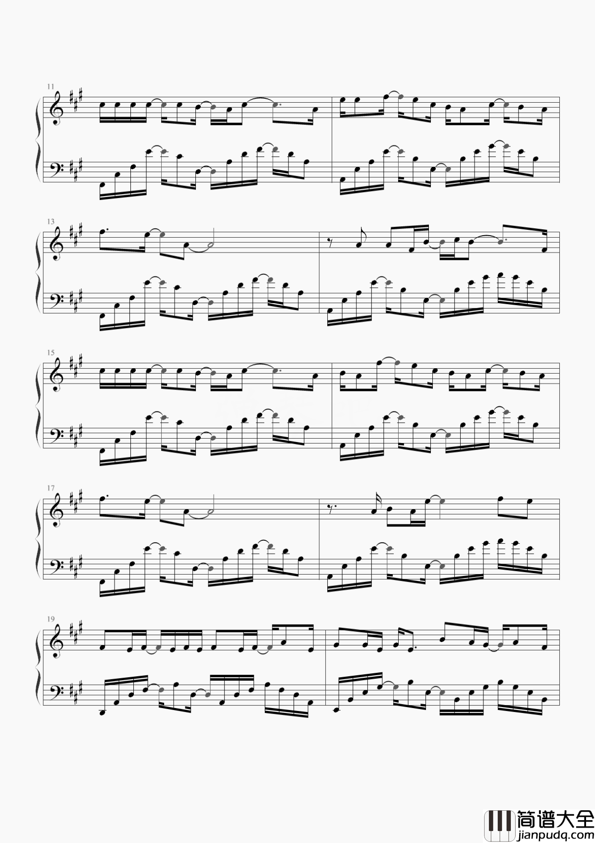 梦回还钢琴谱_玄觞_古人难觅梦回还