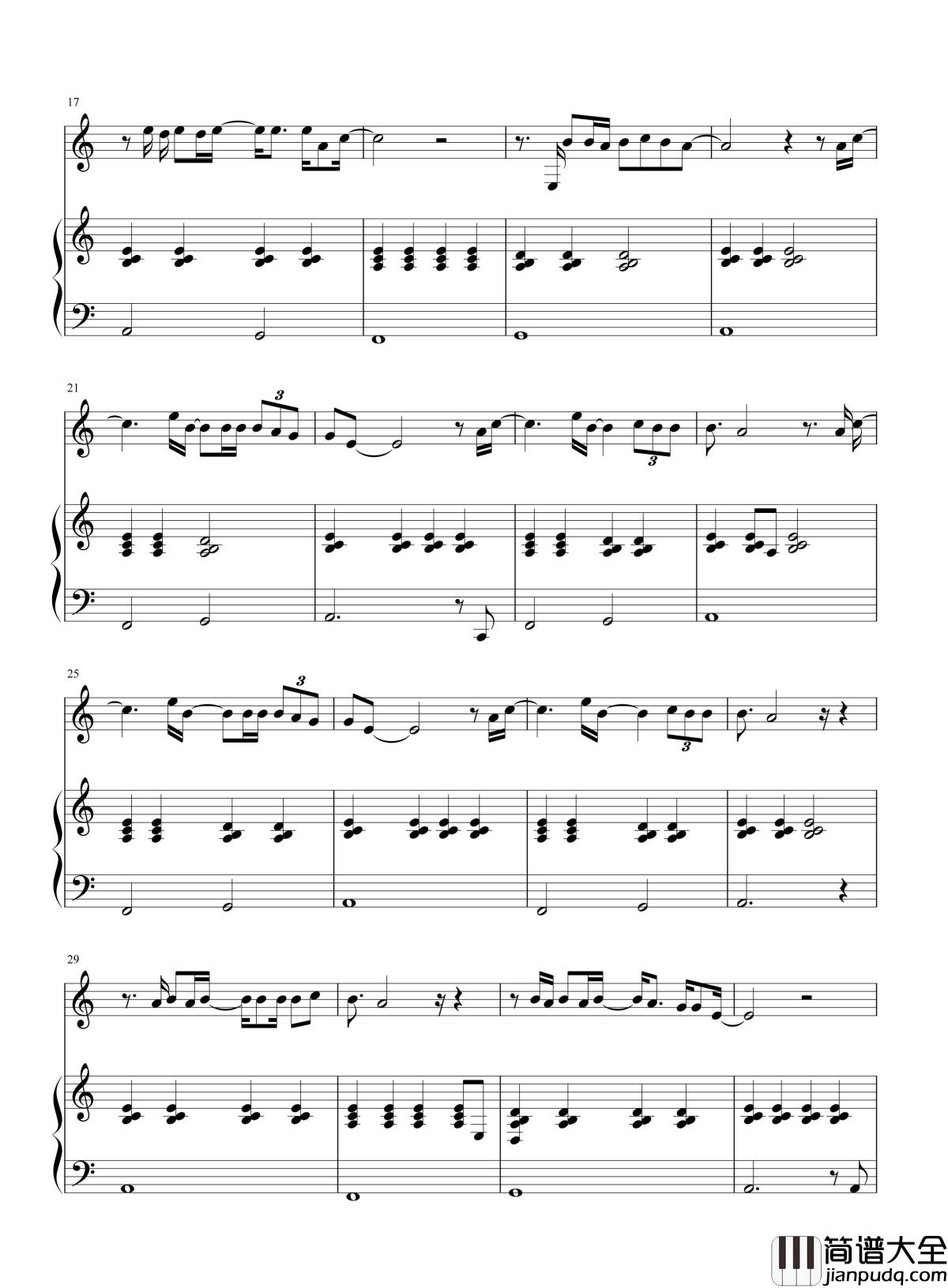 再见青春钢琴谱_汪峰_再见美丽的疼痛