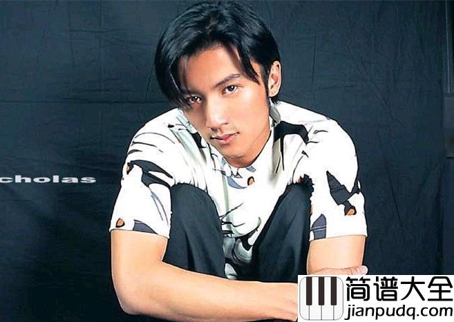 边走边爱钢琴谱_谢霆锋_感激这一路我与你纠缠在一起