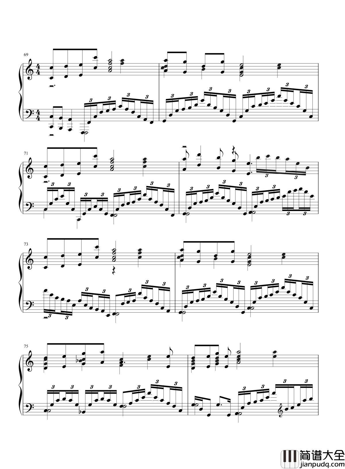 画情钢琴谱_姚贝娜｜留住你一面，画在我心间