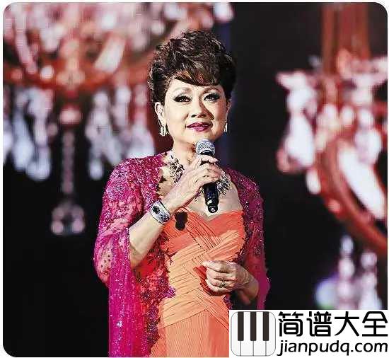 上海滩钢琴谱_叶丽仪_唱出了上海滩纷纷扰攘的争斗和刻骨柔情