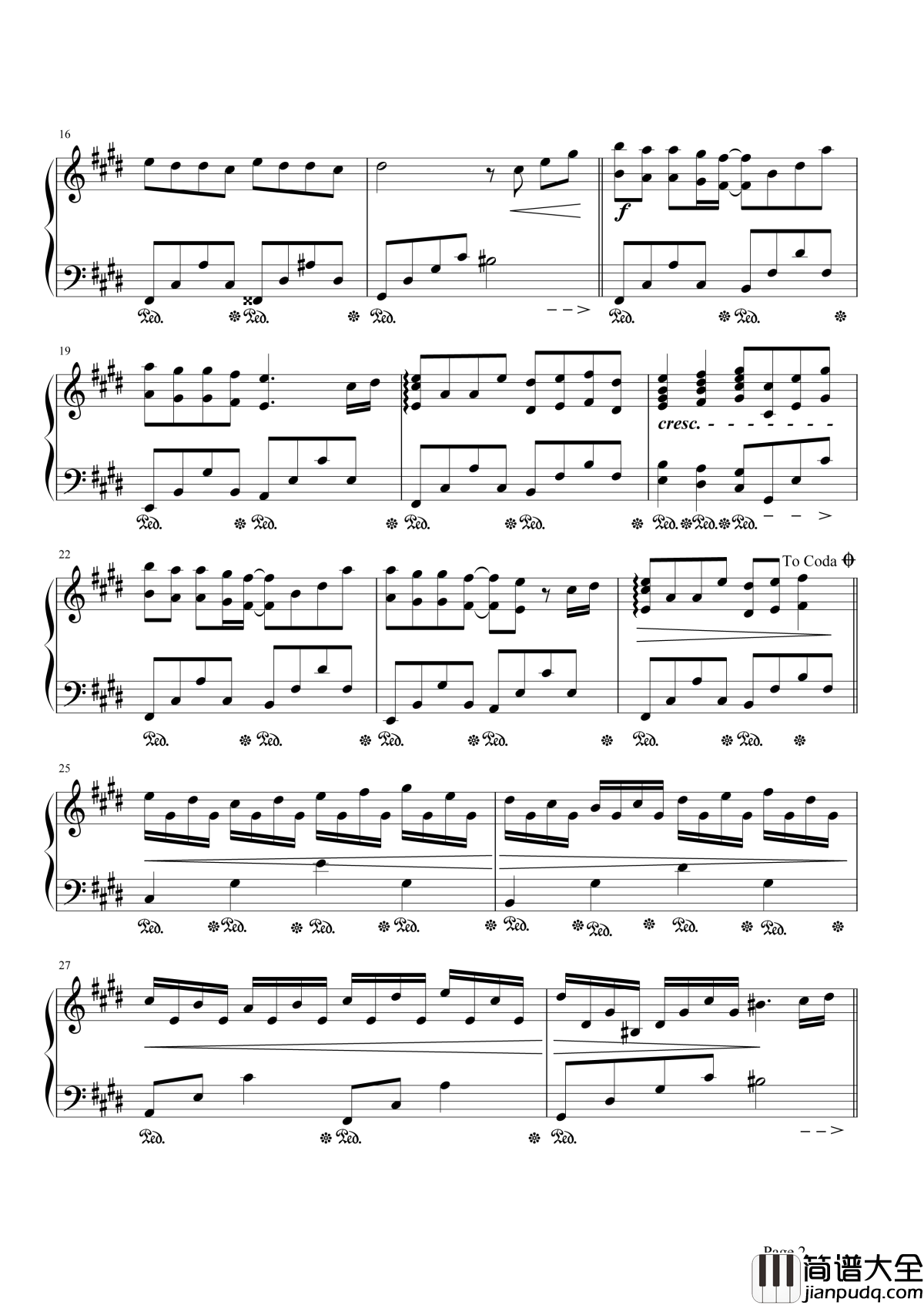 爱的天国钢琴谱_王心凌｜生命之中没有你，好像天国没有美丽的嫁衣