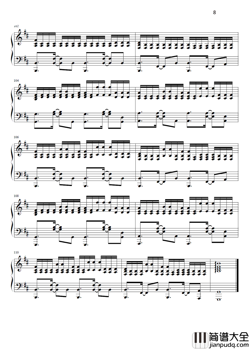 很奇怪我爱你钢琴谱_张杰__很奇怪我爱你别走开我在意