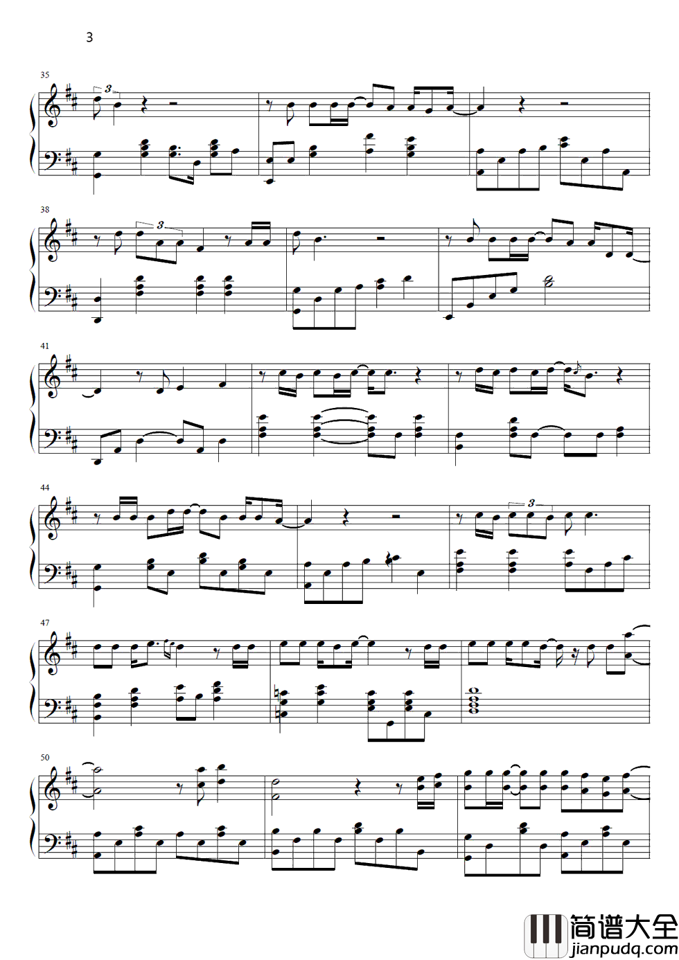 很奇怪我爱你钢琴谱_张杰__很奇怪我爱你别走开我在意