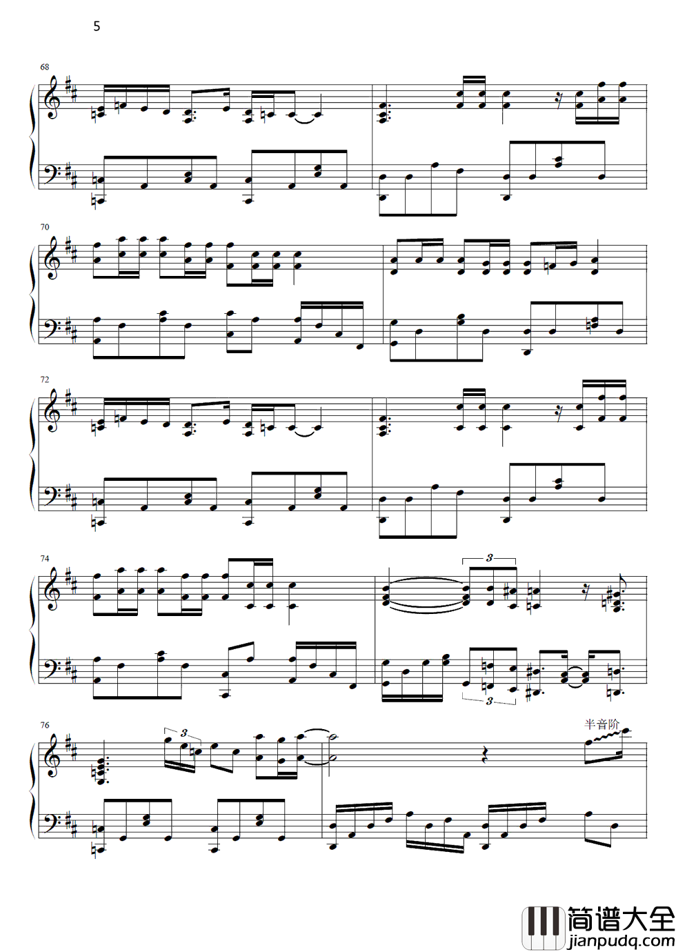 很奇怪我爱你钢琴谱_张杰__很奇怪我爱你别走开我在意