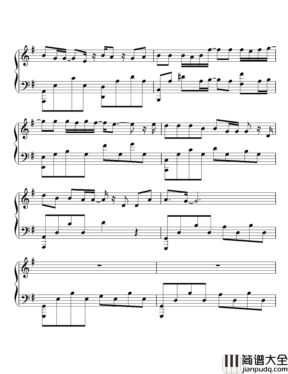 半岛铁盒钢琴谱_周杰伦_我握不住你的手_他的比我更暖