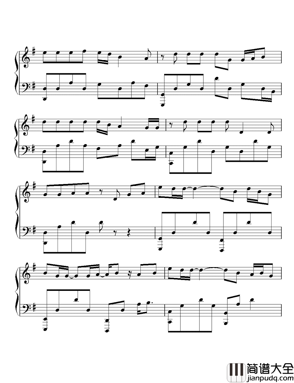 半岛铁盒钢琴谱_周杰伦_我握不住你的手_他的比我更暖