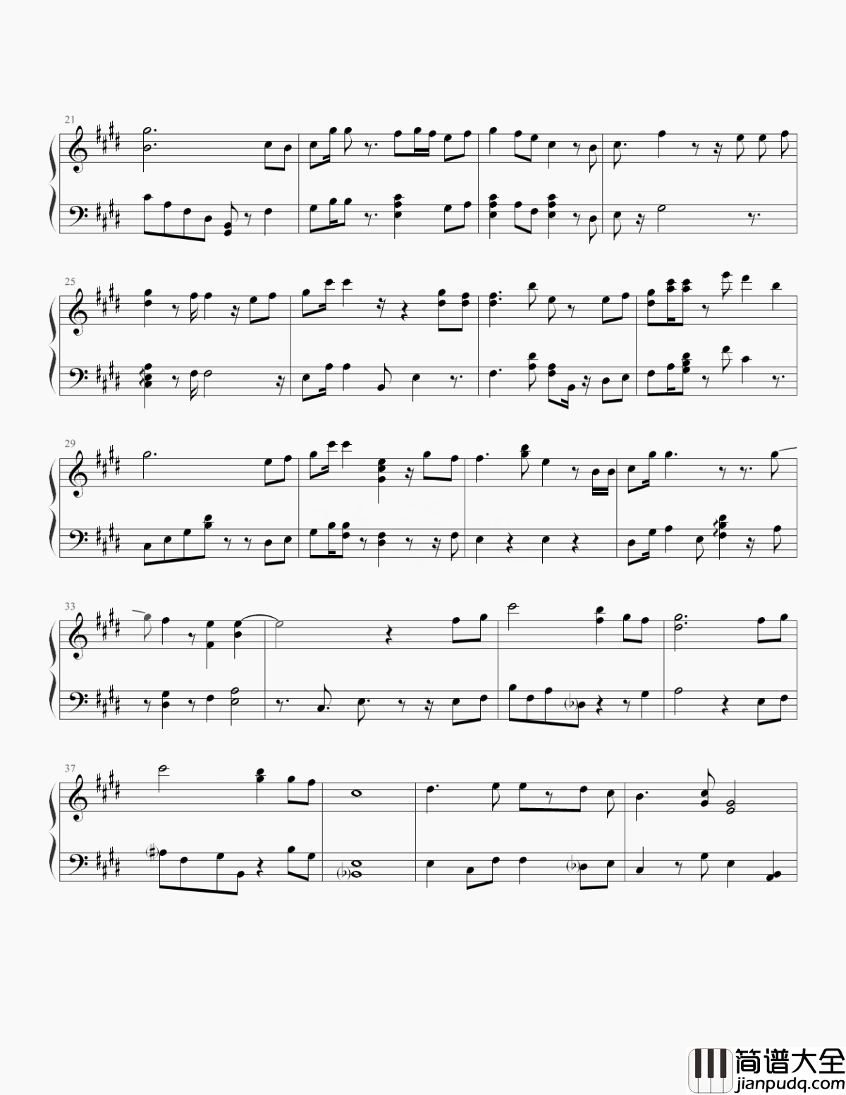 腐草为萤钢琴谱_银临_春秋开落腐草为萤