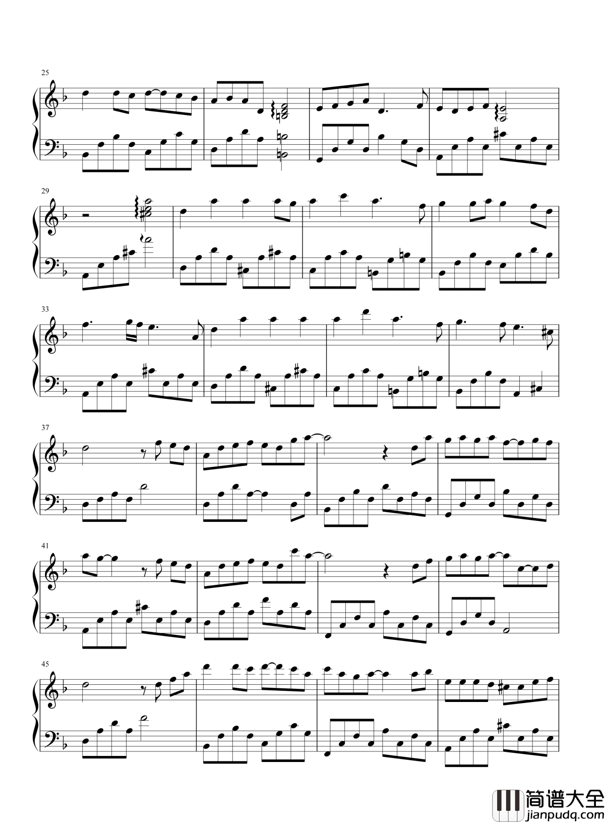 借钢琴谱_毛不易_借一方乐土让他容身___借他平凡一生