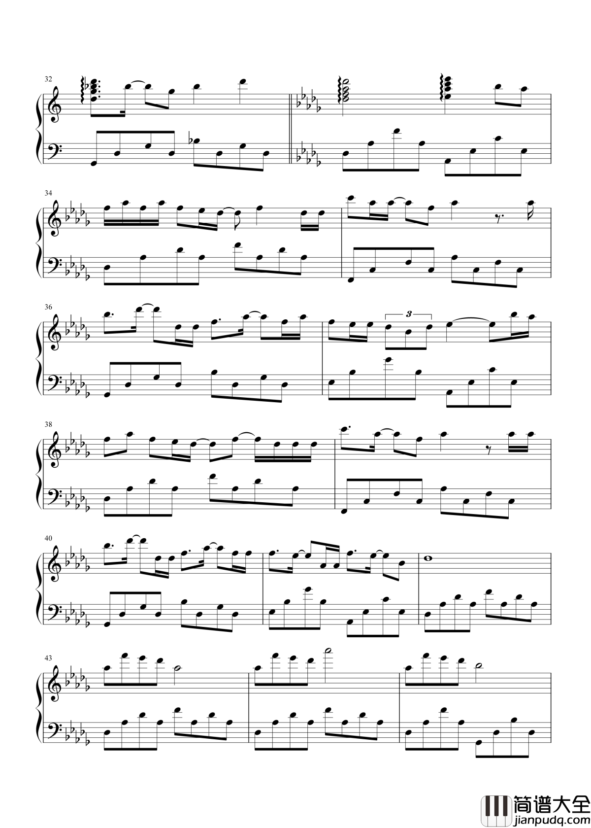 雪人钢琴谱_范晓萱｜冬天的一首老歌