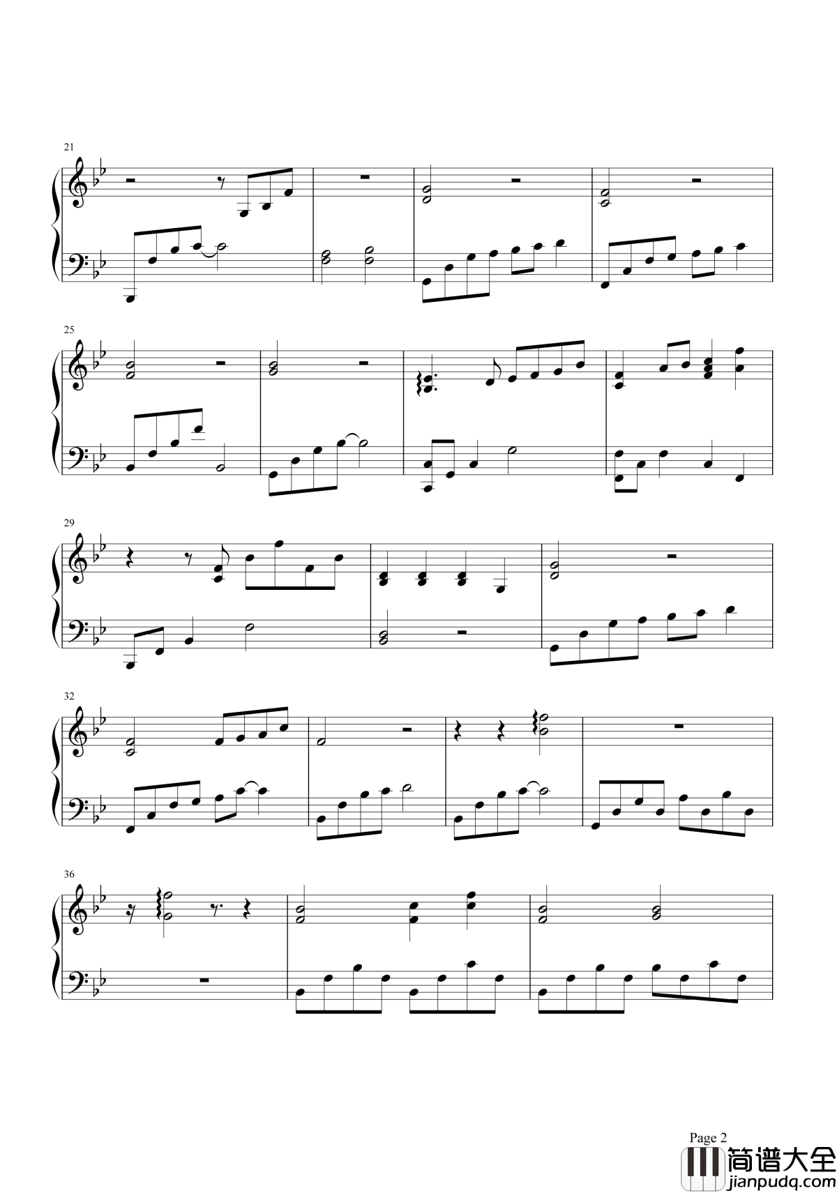 下雨了钢琴谱_薛之谦_这样的季节就会特别想你