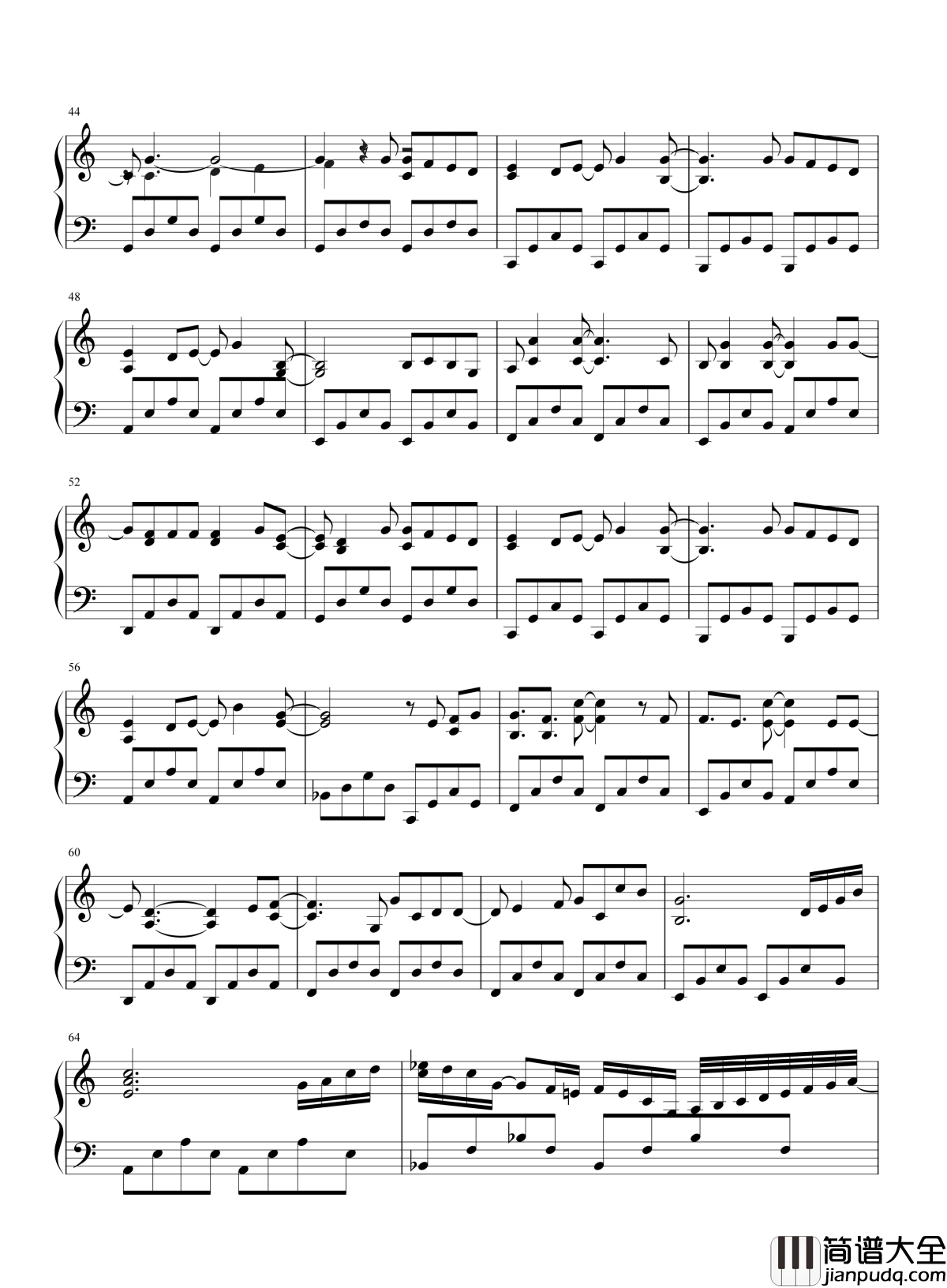 我的宣言钢琴谱_周柏豪_恩准我用承诺除掉牵挂