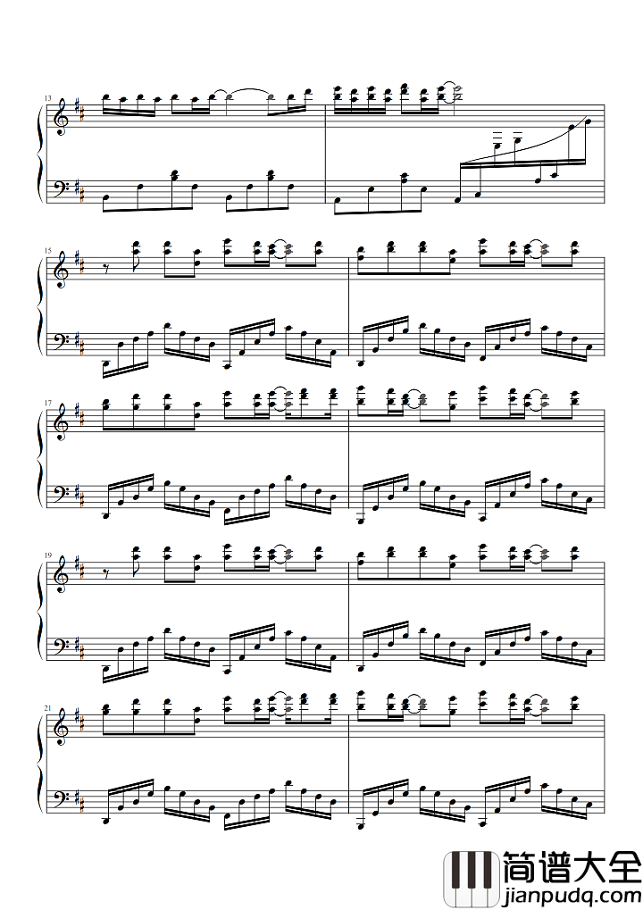 天使钢琴谱_五月天_电影喜羊羊与灰太狼之飞马奇遇记宣传曲