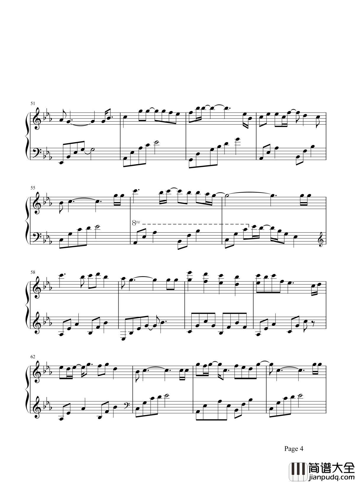 青衣谣钢琴谱_郁可唯_千回百转绕指柔余音绕梁三回首