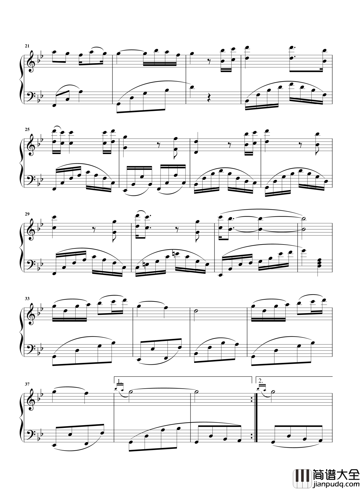 你看你看月亮的脸钢琴谱_孟庭苇_月亮的脸在偷偷的改变