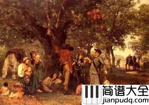 _匈牙利舞曲第五号｜钢琴谱_矮油~好想有个人陪我一起四手联弹