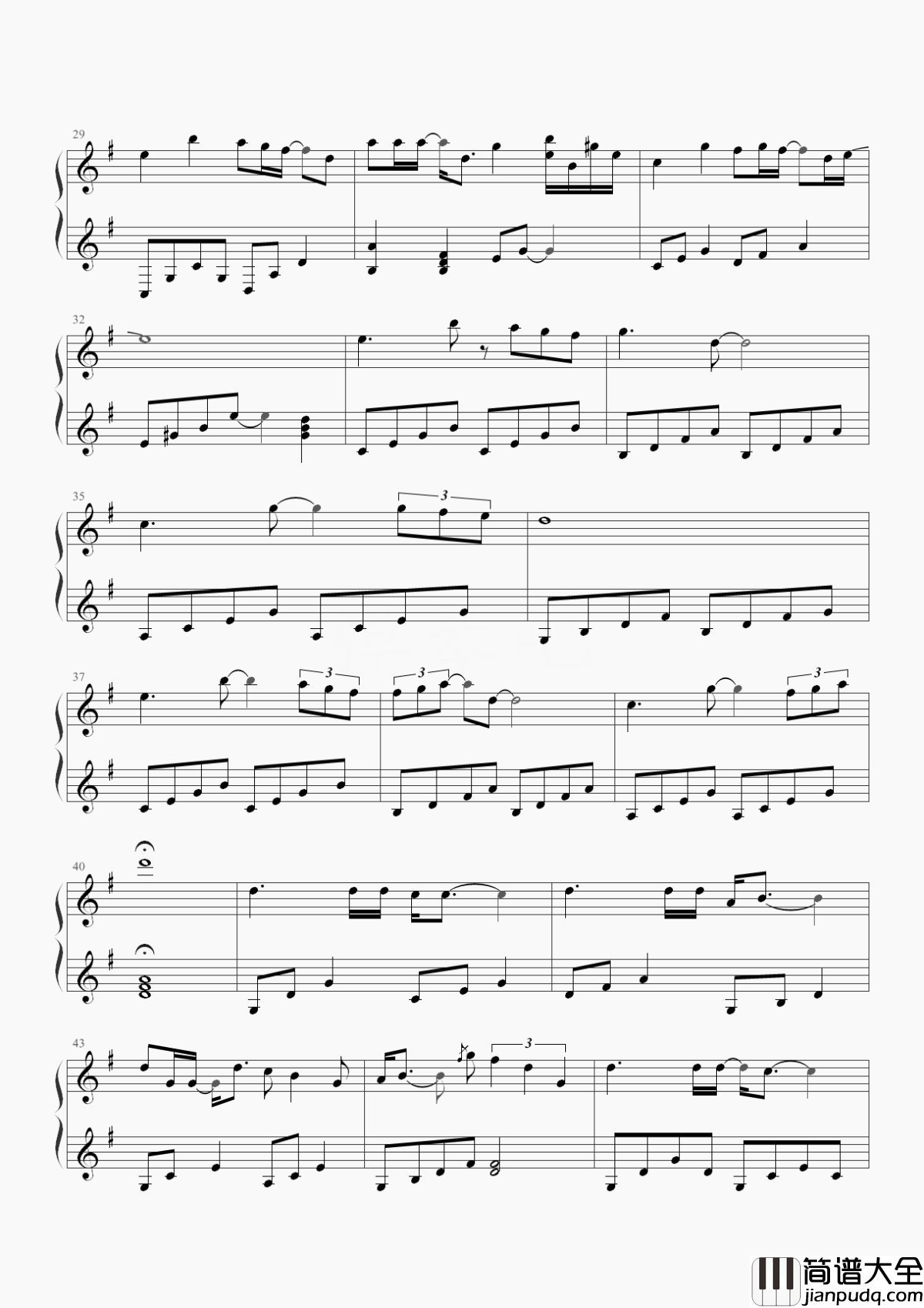 怎么唱情歌钢琴谱_刘惜君_要有多淡然才能不怀念