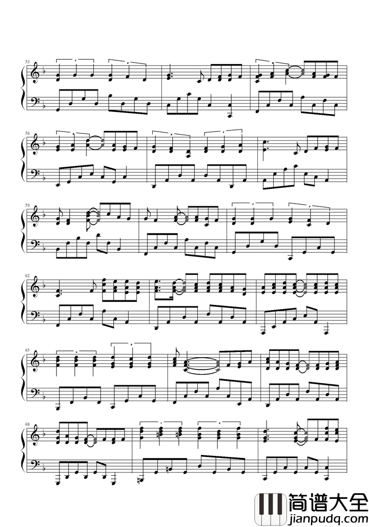 爱情转移钢琴谱_陈奕迅_也许只有旁观者能看清爱情的本质