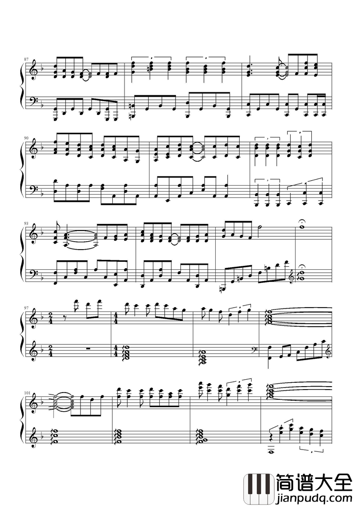 爱情转移钢琴谱_陈奕迅_也许只有旁观者能看清爱情的本质