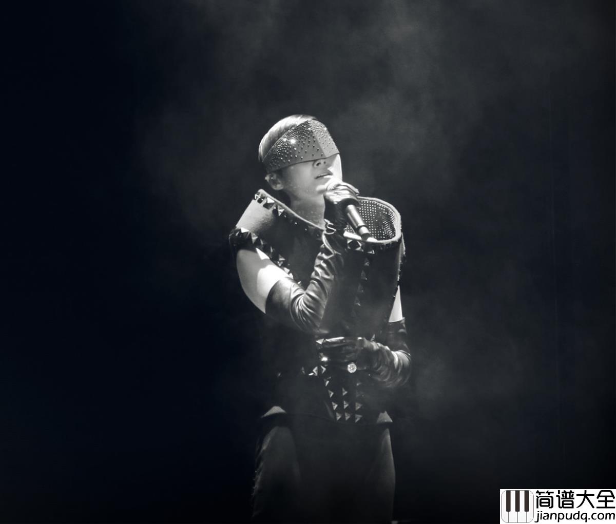 粉末钢琴谱_李宇春_只要为你活过_我就不是粉末