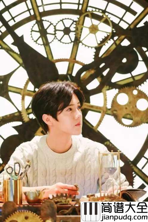 诺言钢琴谱_鹿晗｜诺言如此简单，人生无憾是鹿晗