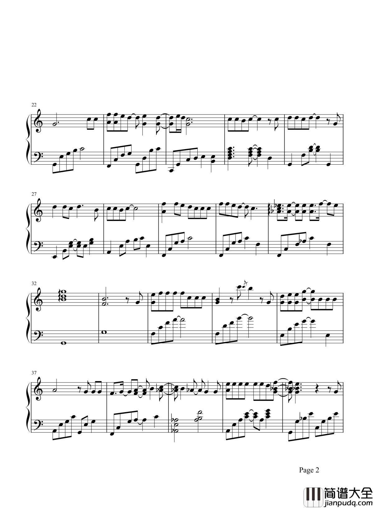 一个人钢琴谱_张艺兴｜愿你得到一个人的爱