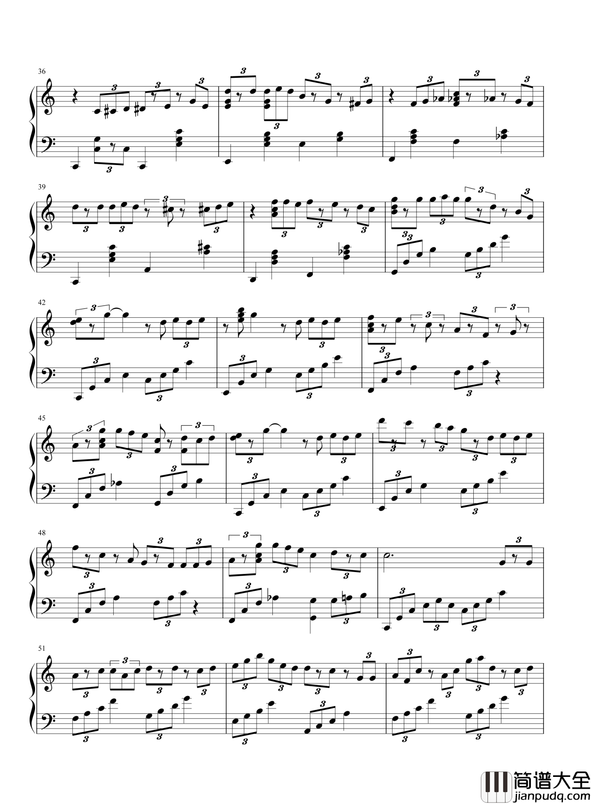 圣诞结钢琴谱_陈奕迅_圣诞节，圣诞结