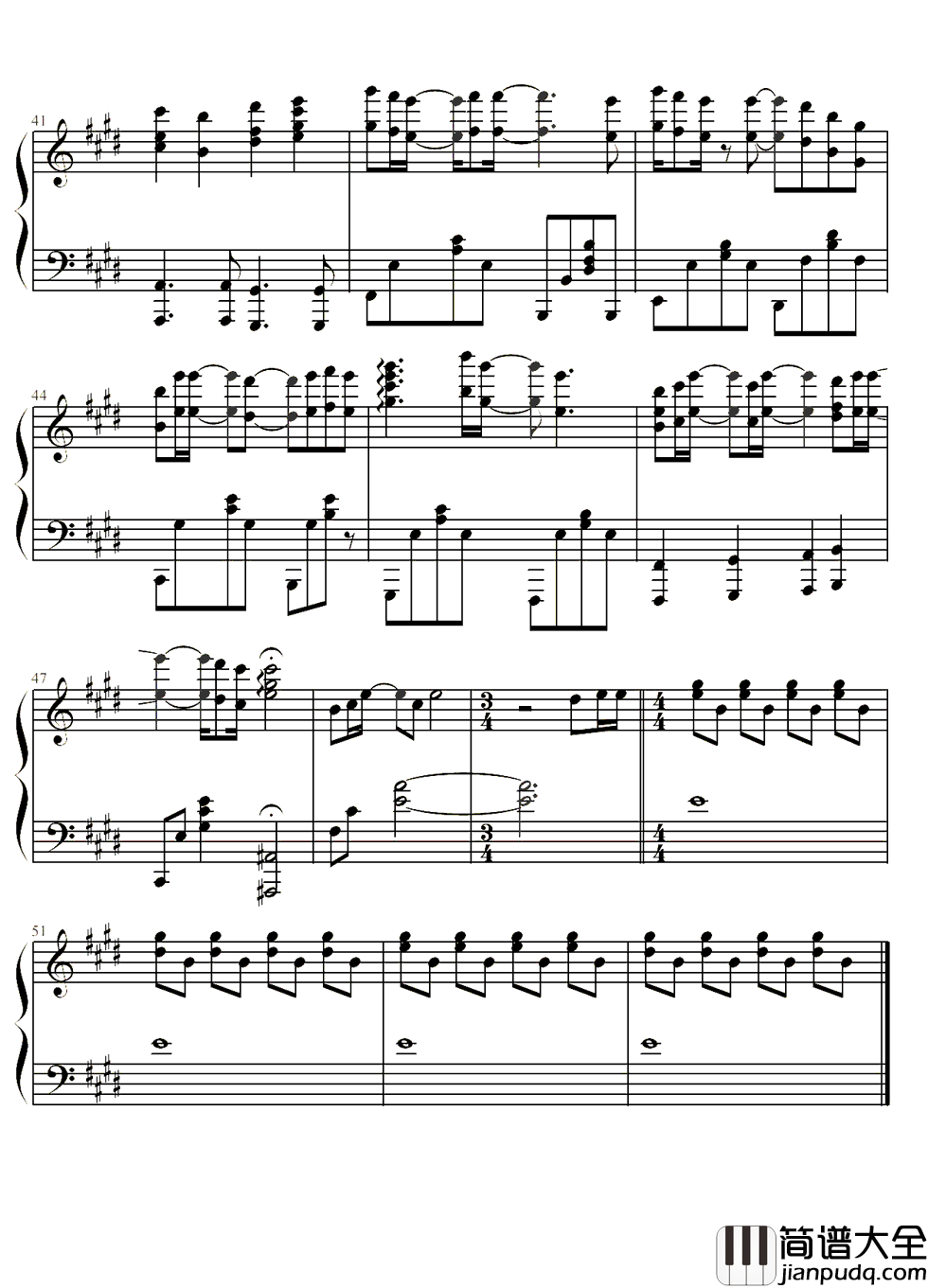 我们的明天钢琴谱__鹿晗｜我们的明天，我们的约定