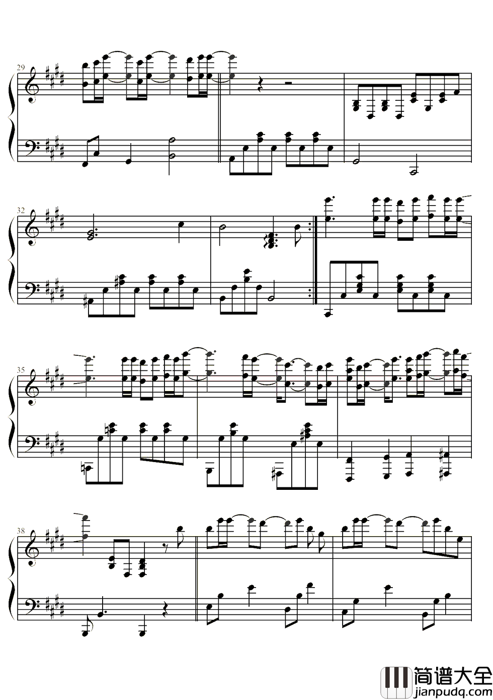 我们的明天钢琴谱__鹿晗｜我们的明天，我们的约定