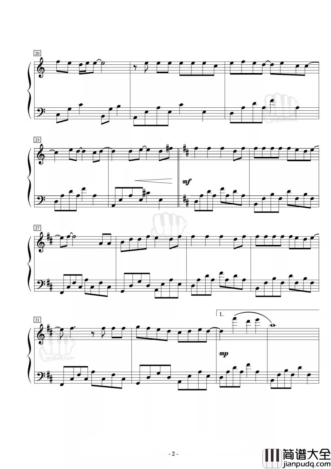 _樱花粉的浪漫｜钢琴谱_周杰伦御用制作人为二珂倾情制作，诠释初恋般飘着樱花粉的浪漫