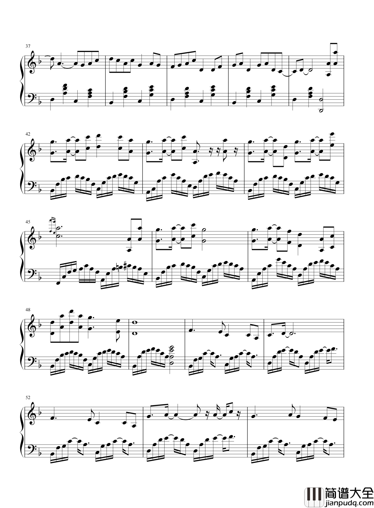 牵丝戏钢琴谱_银临_/_Aki阿杰_假如你舍一滴泪，假如老去我能陪~