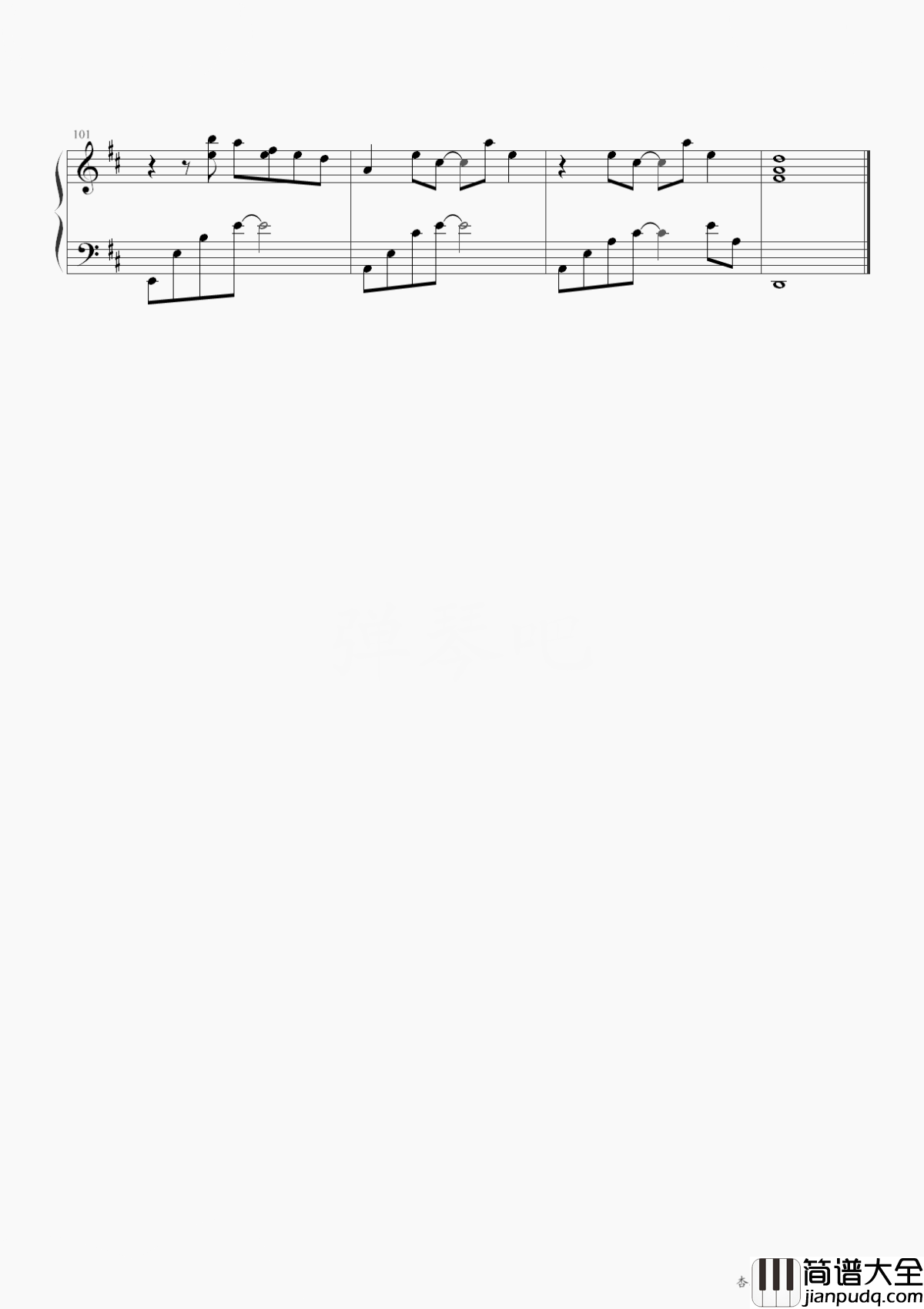 杏花弦外雨钢琴谱_CRITTY/司夏__那年烟雨谁家楼台弦歌拂落