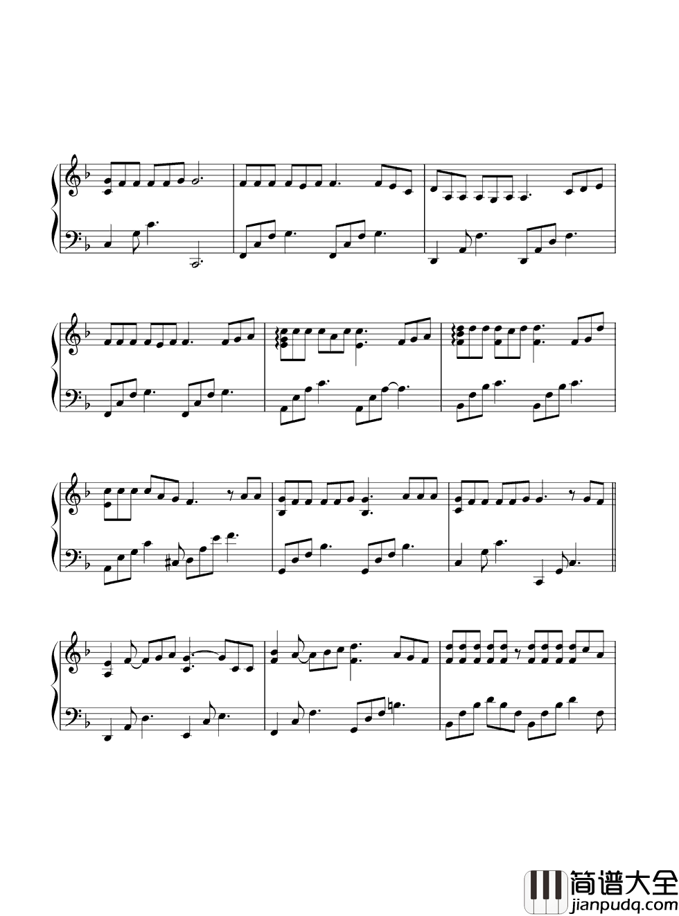 老街钢琴谱_李荣浩_那些逐渐消失的记忆