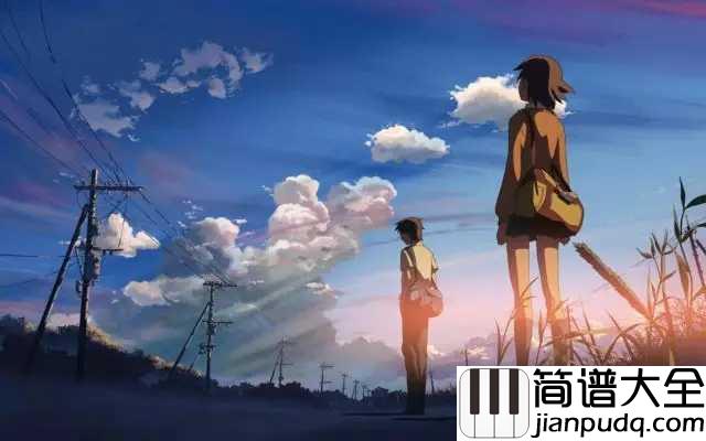 不变的永远钢琴谱_奥华子_动漫穿越时空的少女插曲