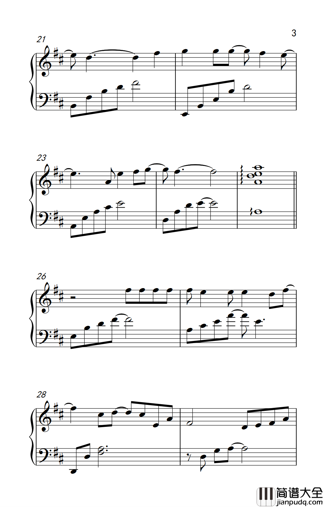 你还要我怎样钢琴谱_薛之谦_电视剧妈妈像花儿一样片尾曲