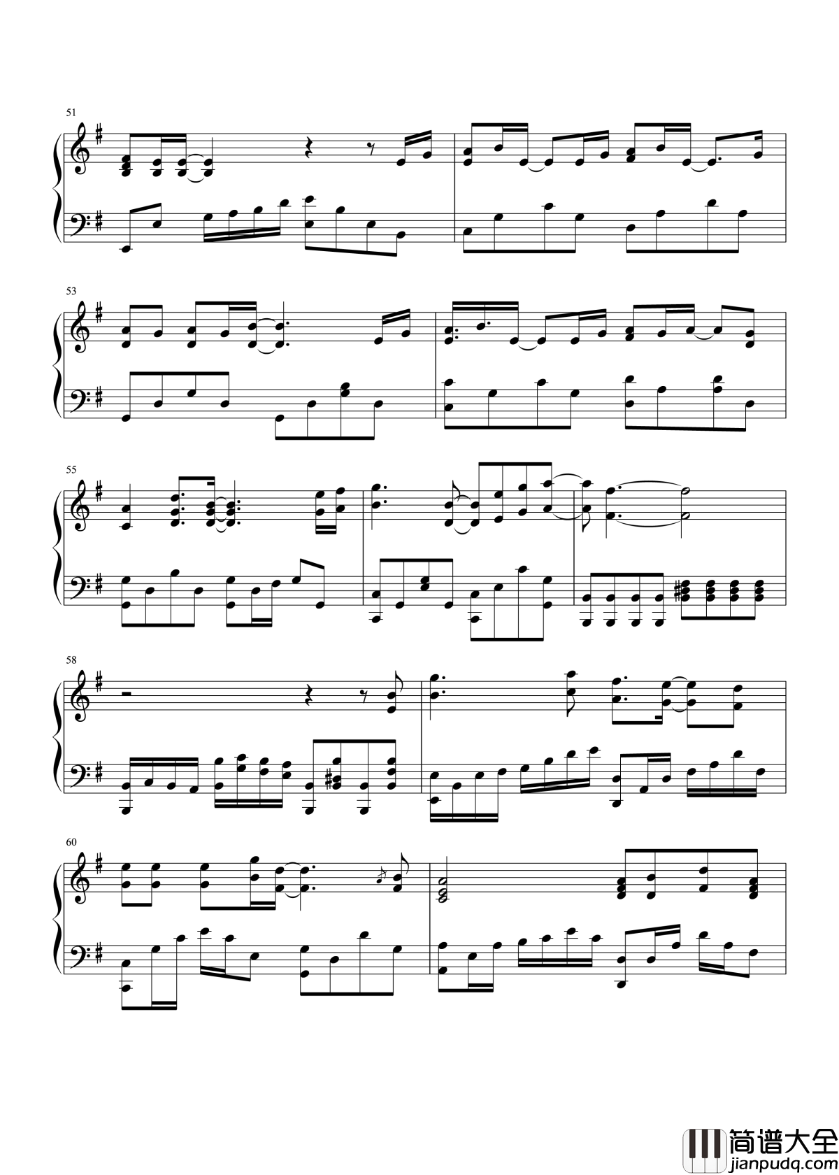 剑心钢琴谱_张杰_琴心剑魄今何在