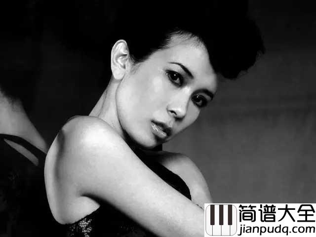 爱情钢琴谱_莫文蔚_若不是因为爱你_怎会经常叹息