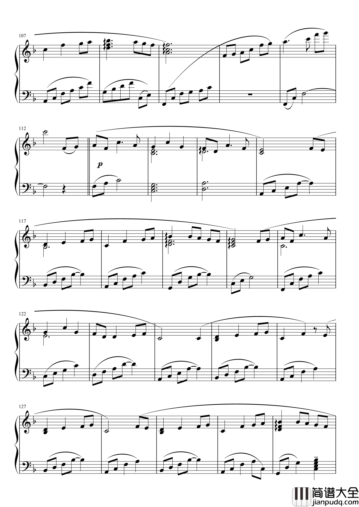 Always_with_Me钢琴谱_木村弓_爱就在此时此刻，永远与你同在