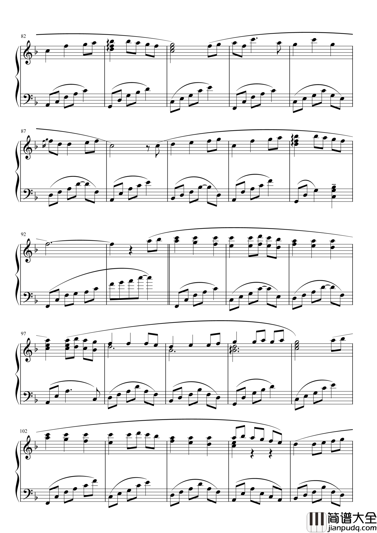 Always_with_Me钢琴谱_木村弓_爱就在此时此刻，永远与你同在