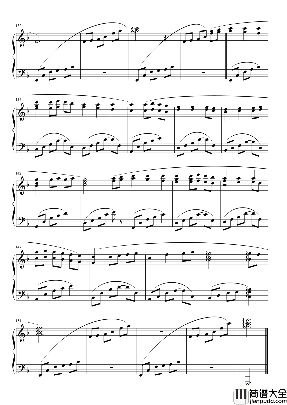 Always_with_Me钢琴谱_木村弓_爱就在此时此刻，永远与你同在