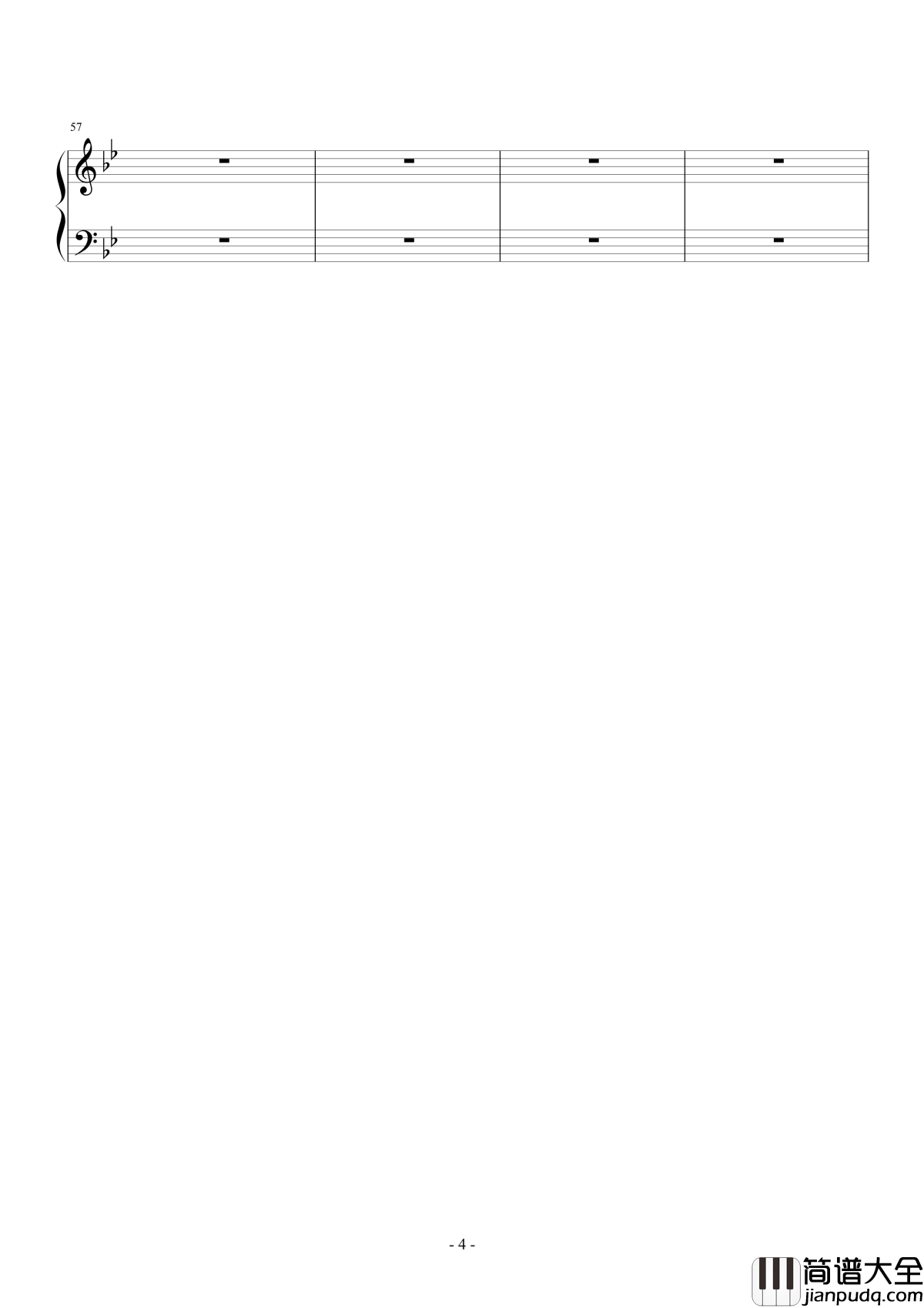 你，好不好钢琴谱_周兴哲_你过得好不好，都与我无关了