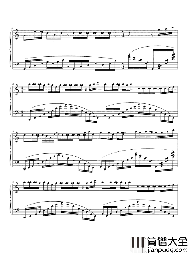 最浪漫的事钢琴谱_金志文_我能想到最浪漫的事是和你慢慢变老