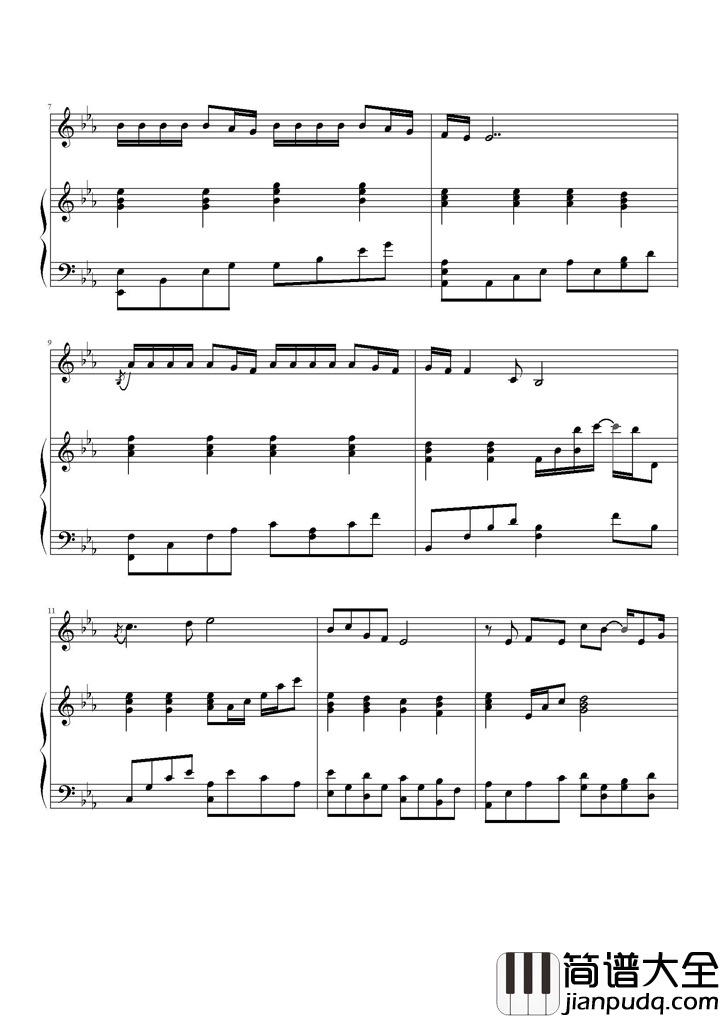 一生中最爱钢琴谱_谭咏麟_你是我一生的挚爱