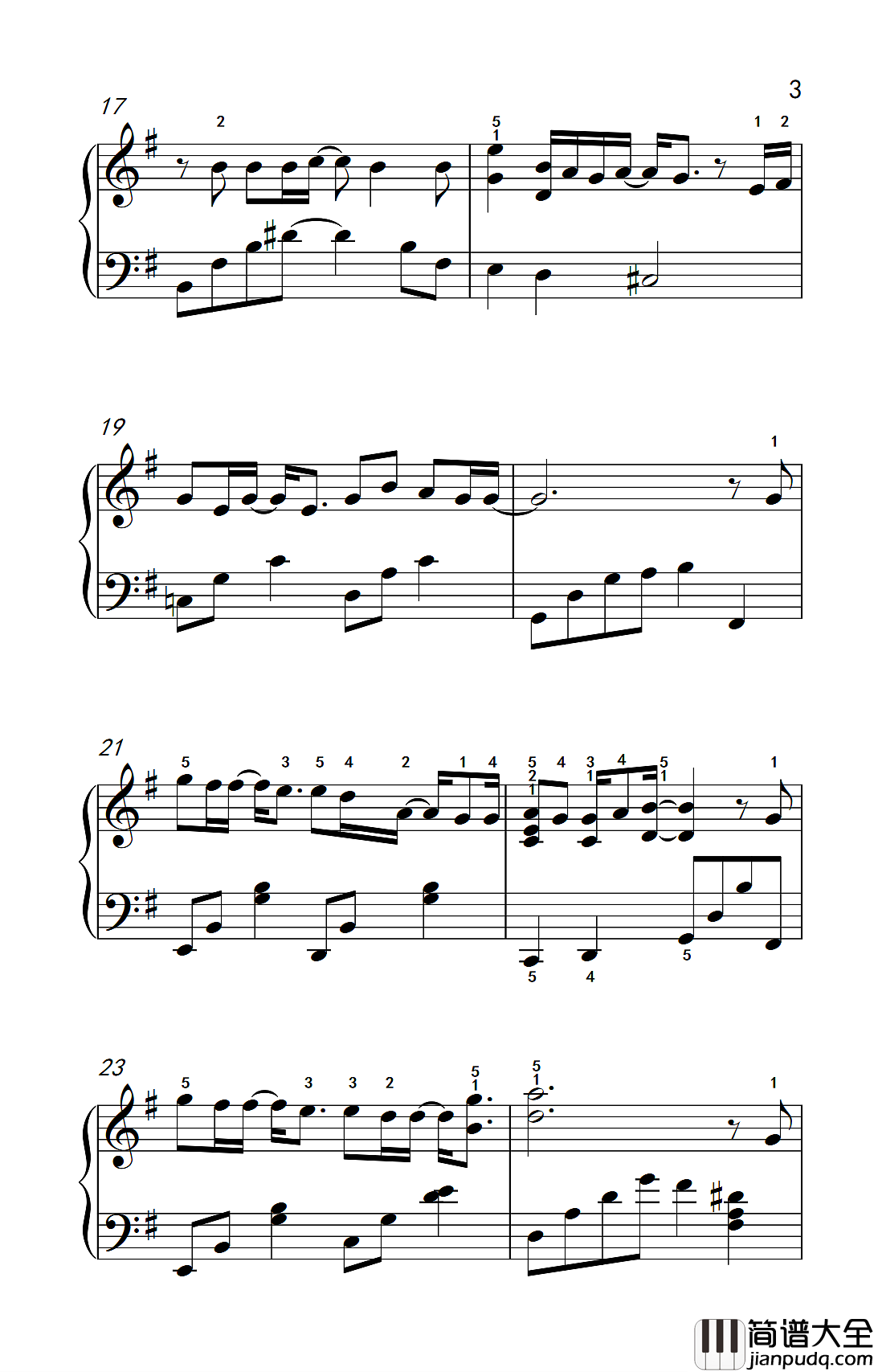 如果没有你钢琴谱_莫文蔚_“你是否也像我一样在想你”