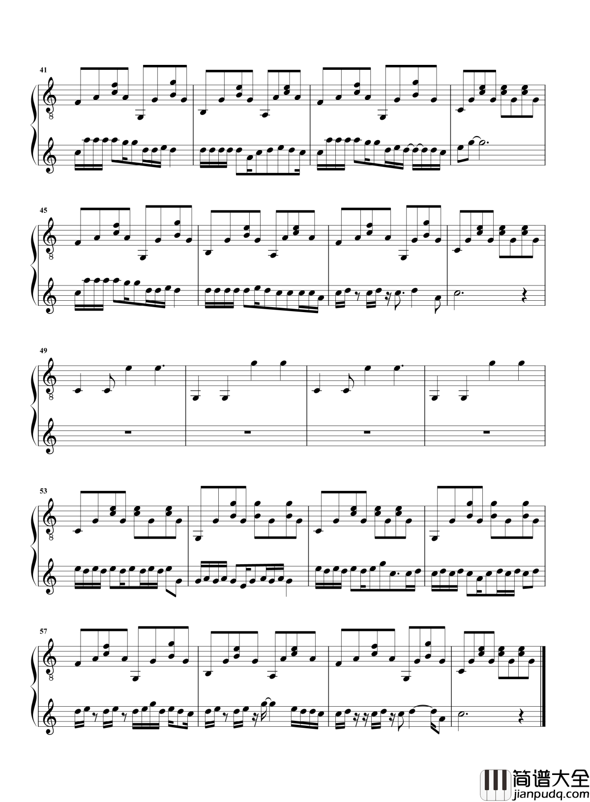 走马钢琴谱_陈粒｜任由我独自在假寐与现实之间两难